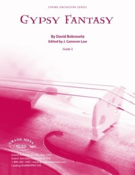 Gypsy Fantasy So3 Score Book
