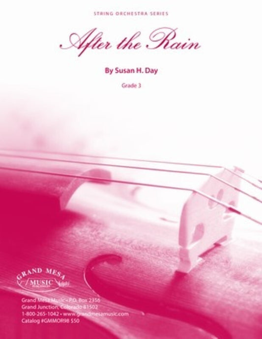 After The Rain So3 Score Book