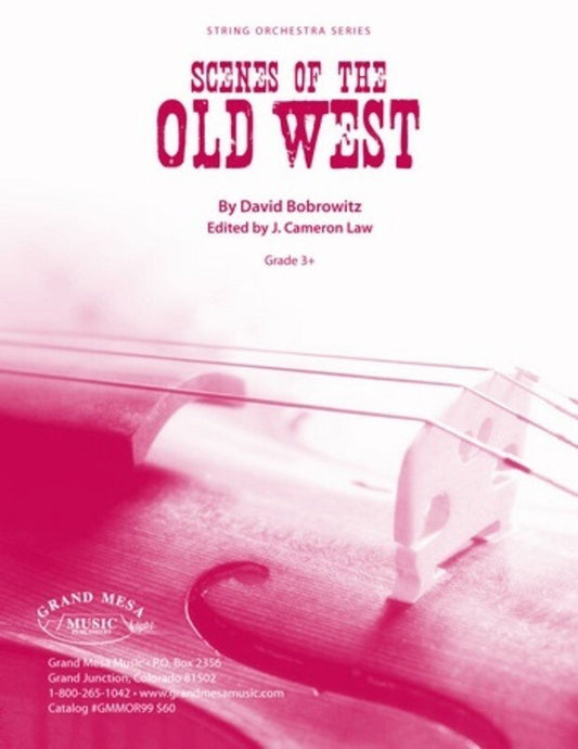 Scenes Of The Old West So3 Score/Parts Book