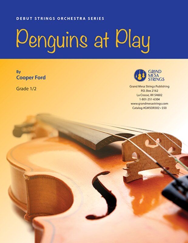 Penguins at Play for String Orchestra SO0.5 SC/PTS by Cooper Ford