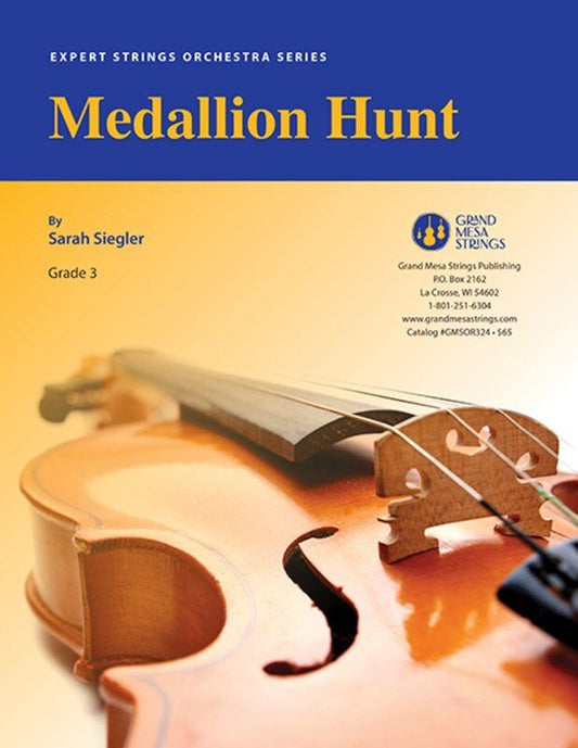 Medallion Hunt for String Orchestra by Sarah Siegler, SC/PTS