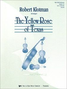 Yellow Rose of Texas Arrangement by Robert Klotman