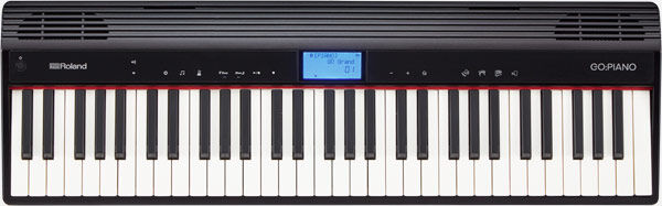 ROLAND GO:PIANO - Portable Bluetooth Digital Piano for Beginners, 61 Keys, Compact Design, Ideal for Learning and Practice