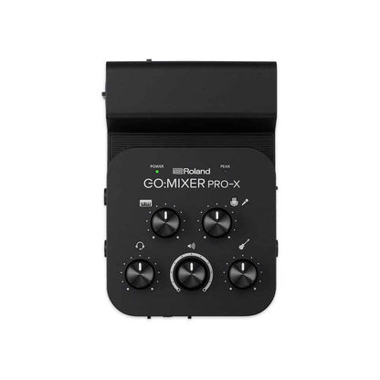 ROLAND GO:MIXER PRO-X - Smartphone Audio Mixer for Music Videos, Podcasts & Livestreaming, High-Quality Sound, Multi-Input Compatibility — view 7
