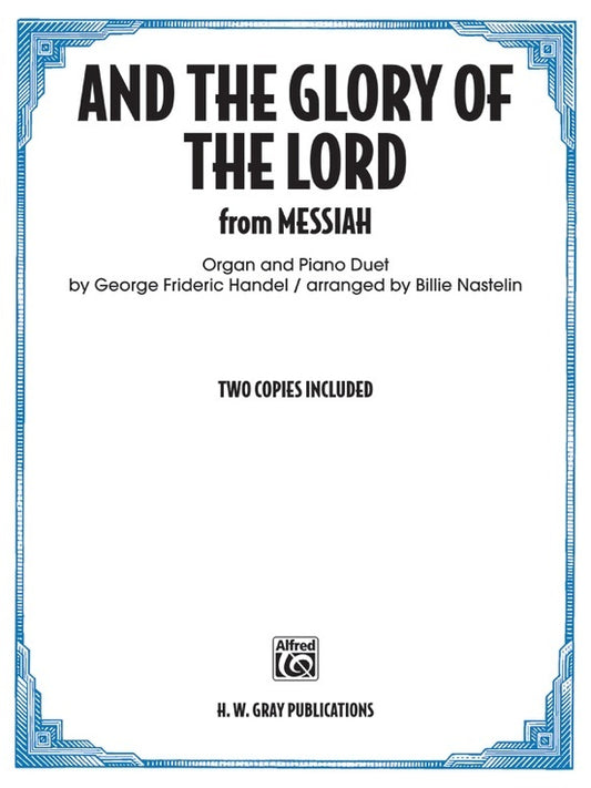 And the Glory of the Lord Organ Sheet Music