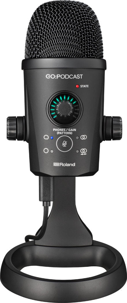 ROLAND GOPODCAST USB Microphone - Integrated Livestreaming System for Easy High-Quality Streaming — view 3