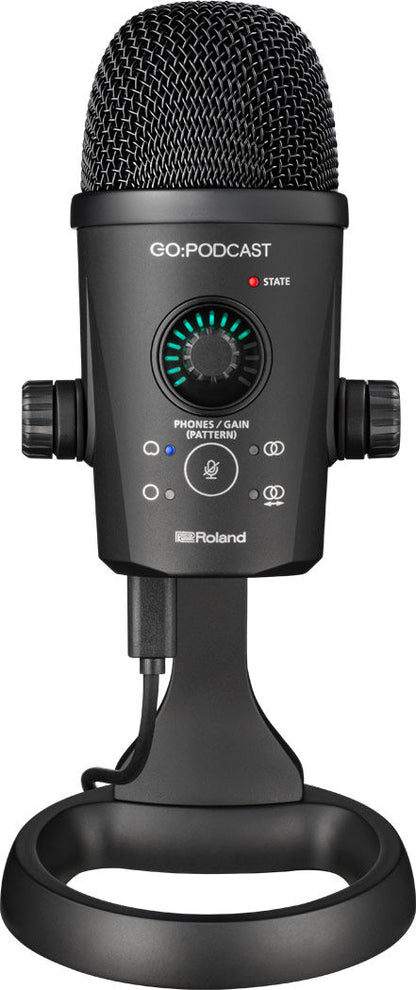 ROLAND GOPODCAST USB Microphone - Integrated Livestreaming System for Easy High-Quality Streaming — view 3