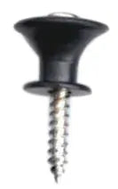 AMS GP120 End Pin Black Plastic