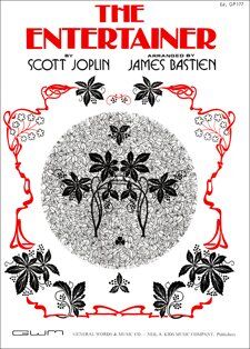 Entertainer Arr Bastien by Neil A. Kjos Music Company - Piano Sheet Music, 8 Pages
