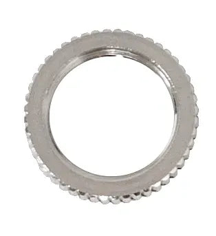 AMS Knurled Nut for M12 Toggle Switch - Nickel Finish