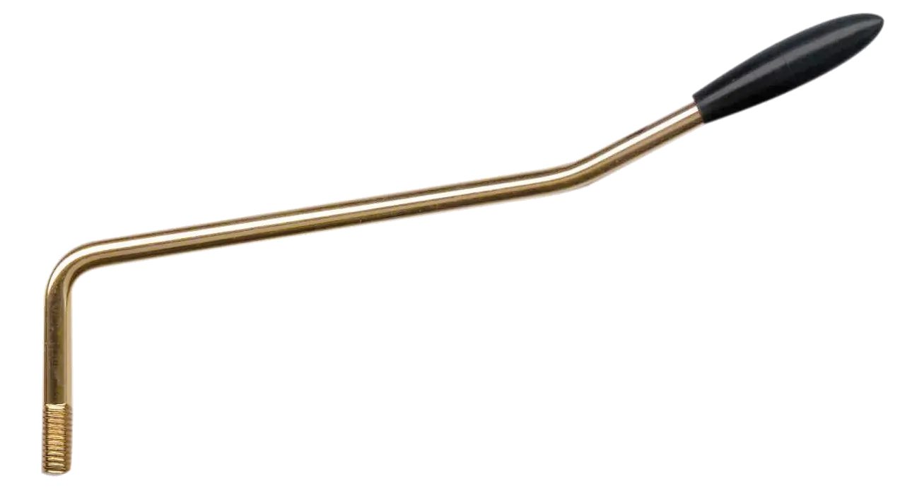 AMS Tremolo Arm Gold with Black Knob