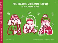 Pre-Reading Christmas Carols Arranged by Jane Bastien