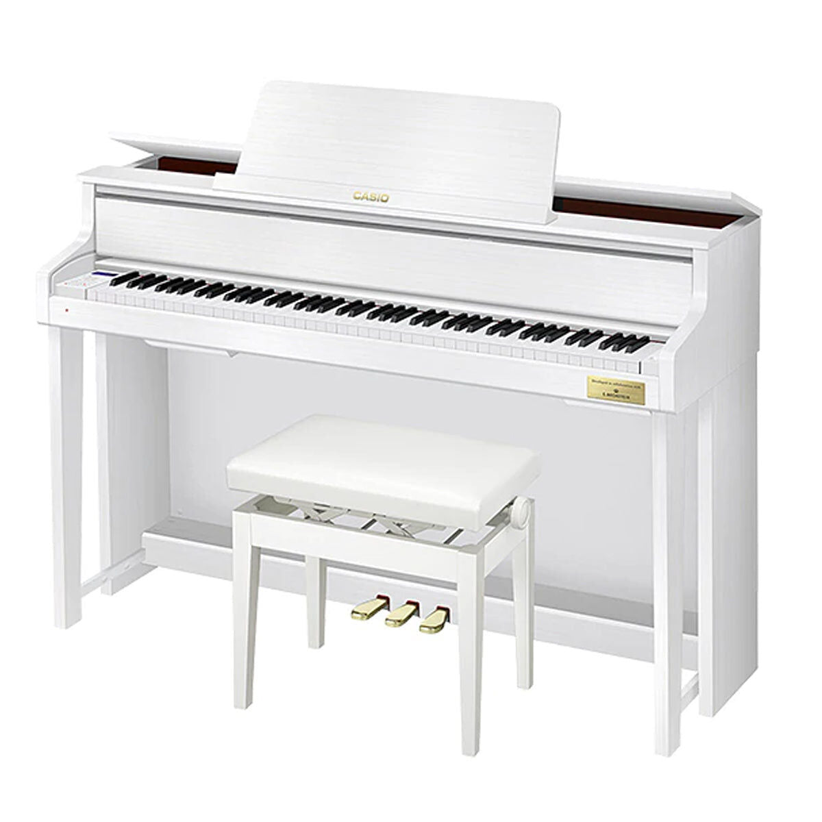 Casio Celviano GP310 Grand Hybrid Digital Piano in White with 88 Keys and Grand Acoustic System — view 2
