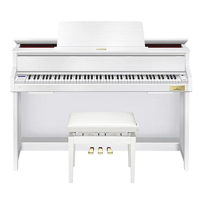 Casio Celviano GP310 Grand Hybrid Digital Piano in White with 88 Keys and Grand Acoustic System