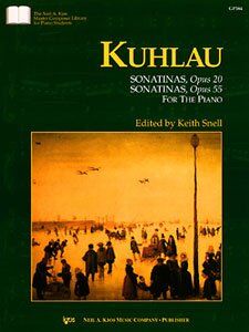Sonatinas Op 20 & 55 Ed Snell by Neil A. Kjos Music Company, 84 Pages, Piano Sheet Music