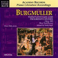 Progressive Studies 25 Op 100 CD for Piano