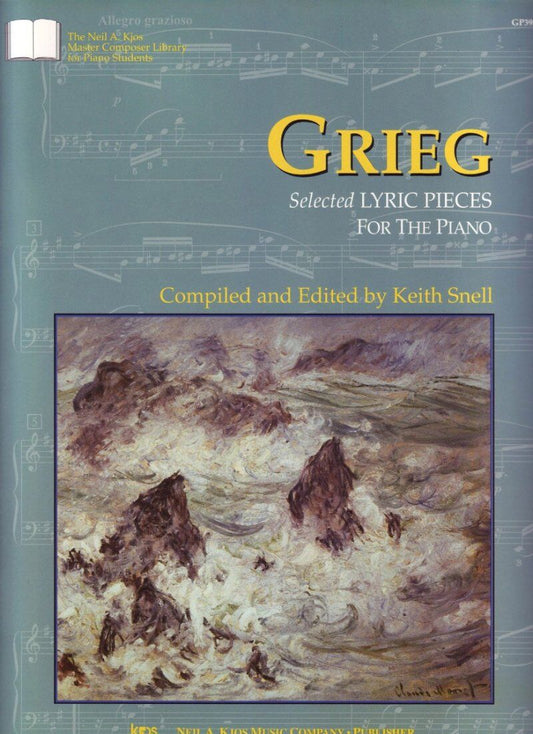 Grieg Selected Lyric Pieces for Piano by Neil A. Kjos Music Company, 44 Pages