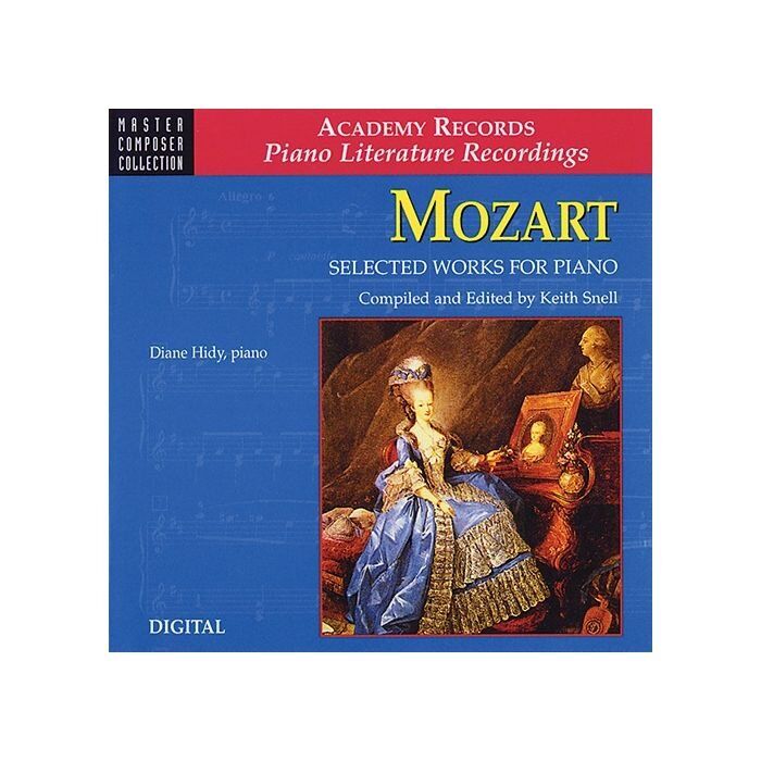 Mozart Selected Works for Piano CD by Neil A. Kjos Music Company