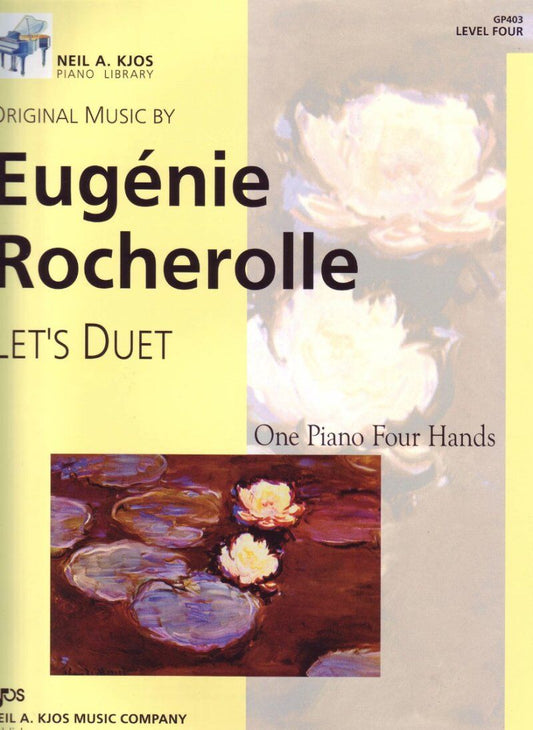 Lets Duet Level 4 by Neil A. Kjos Music Company - Piano Duet Ensemble, 20 Pages