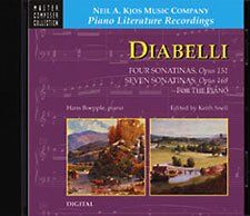 Diabelli: 4 Sonatinas Op. 151 & 7 Sonatinas Op. 168 CD