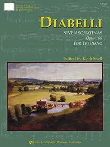 Diabelli 7 Sonatinas Op. 168 Ed Snell for Piano, 72 Pages