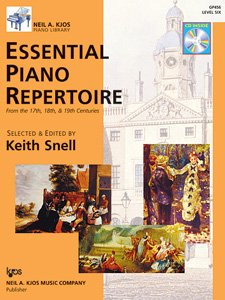 Essential Piano Repertoire Level 6 Book/CD 17th-19th Century