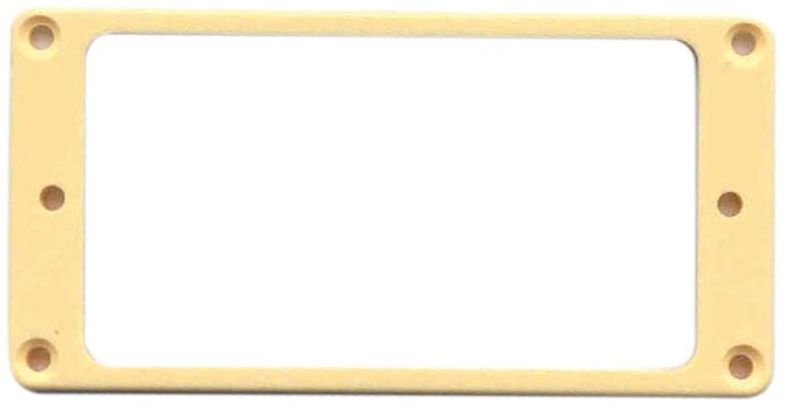 AMS GP4FIB Mounting Ring Bridge Suit Flat Body Guitars Ivory