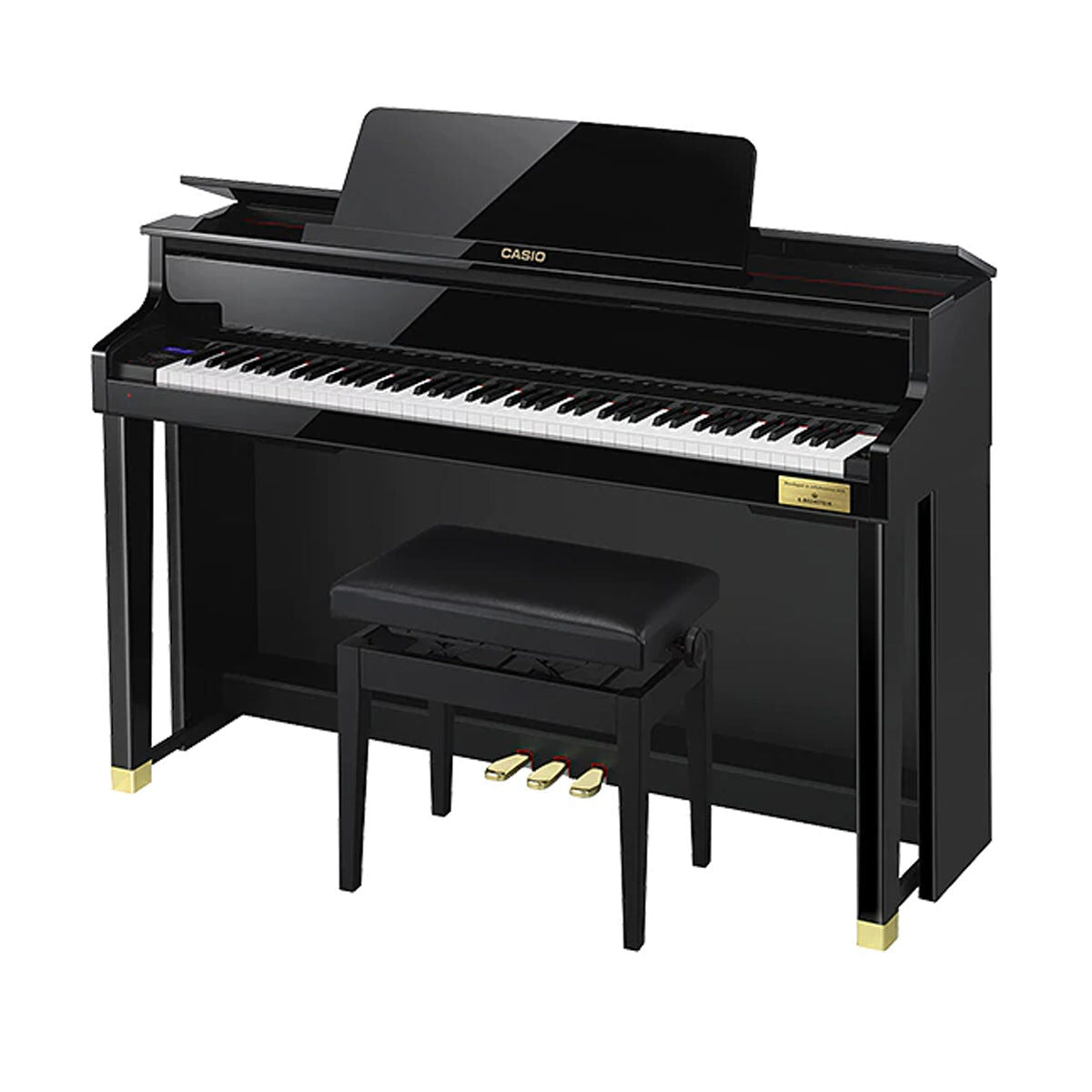 Casio Celviano Grand Hybrid GP-510BP Digital Piano Black Polish — view 2
