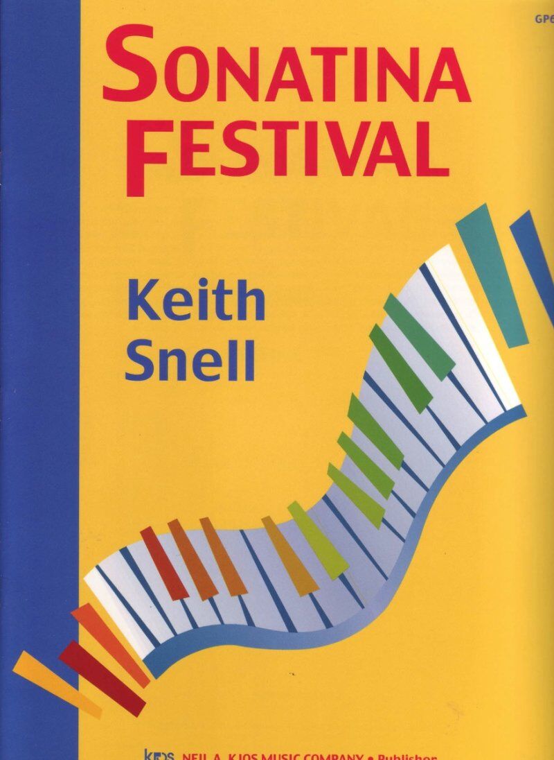 Sonatina Festival for Piano - Elementary Sonatinas by Keith Snell, 16 Pages
