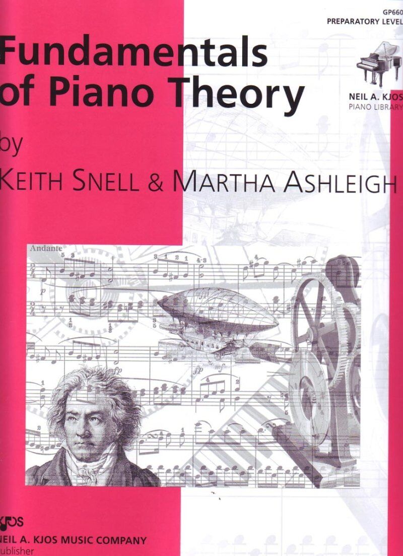 Fundamentals of Piano Theory: Prep Level, 64 Pages, Neil A. Kjos Music Company