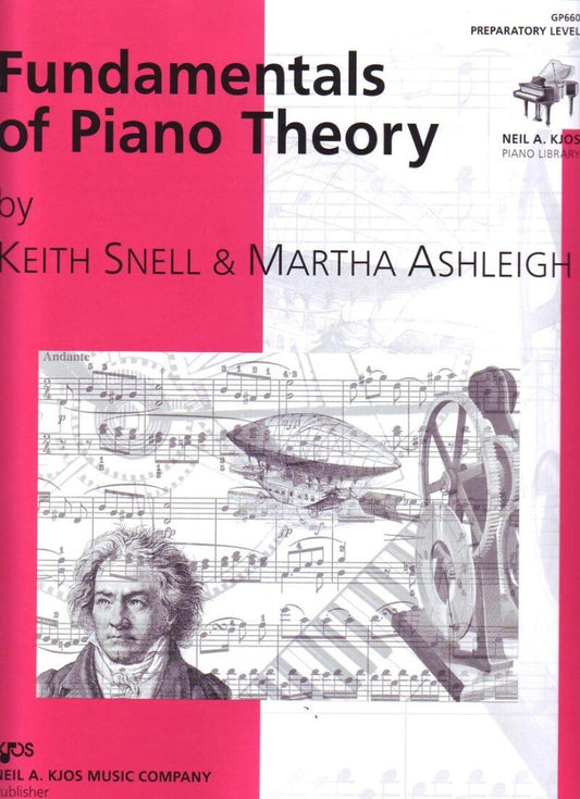 Fundamentals of Piano Theory: Prep Level, 64 Pages, Neil A. Kjos Music Company