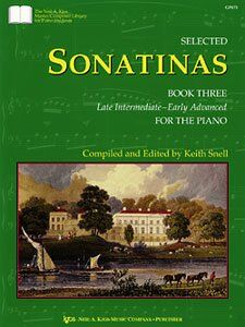Selected Sonatinas Book 3 by Neil A. Kjos Music Company - Piano - 80 Pages