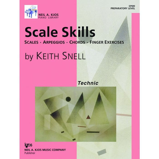 Scale Skills Prep Level by Neil A. Kjos Music Company - Piano, 16 Pages