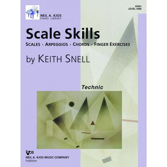 Scale Skills Level 1 for Piano by Neil A. Kjos Music Company, 24 Pages