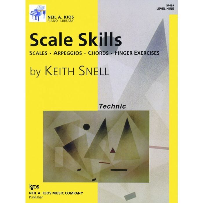 Scale Skills Level 9 by Neil A. Kjos Music Company - Piano Method, 40 Pages