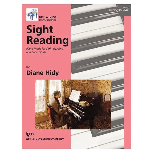 Sight Reading Preparatory Level by Diane Hidy - Neil A. Kjos Music Company, Piano, 20 Pages