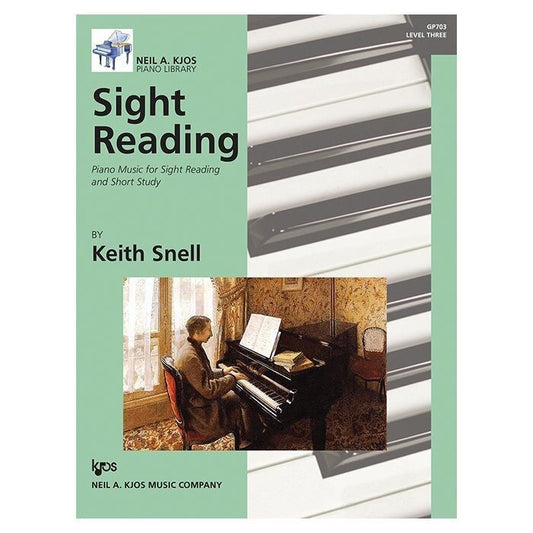 Sight Reading Level 3 by Keith Snell - Neil A. Kjos Music Company, Piano, 32 Pages