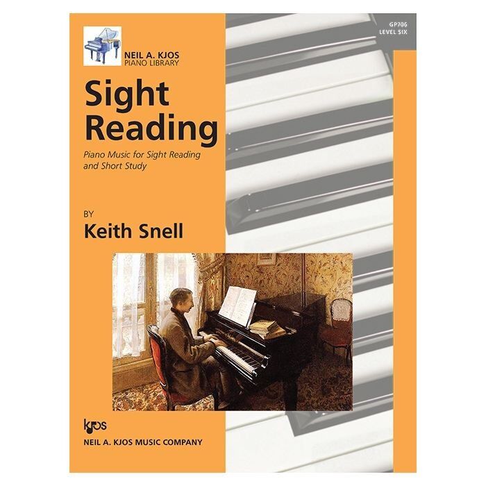 Piano Music for Sight Reading & Short Study Level 6 - 40 Pages