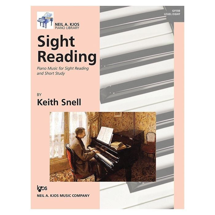 Piano Music for Sight Reading & Short Study L8 by Neil A. Kjos Music Company, 40 Pages