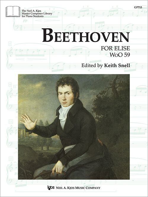 Beethoven - For Elise WoO 59 for Piano Solo Sheet Music