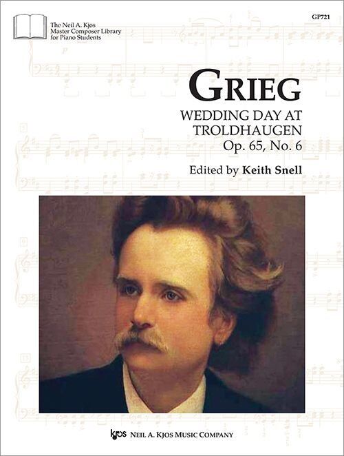 Grieg - Wedding Day at Troldhaugen Op. 65 No. 6 Piano Solo Sheet