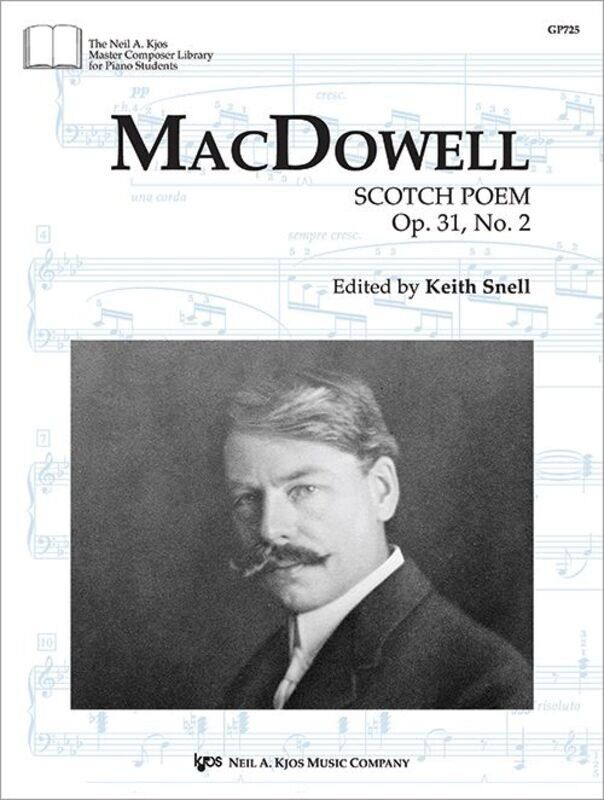 MacDowell - Scotch Poem Op. 31 No. 2 for Piano Sheet Music