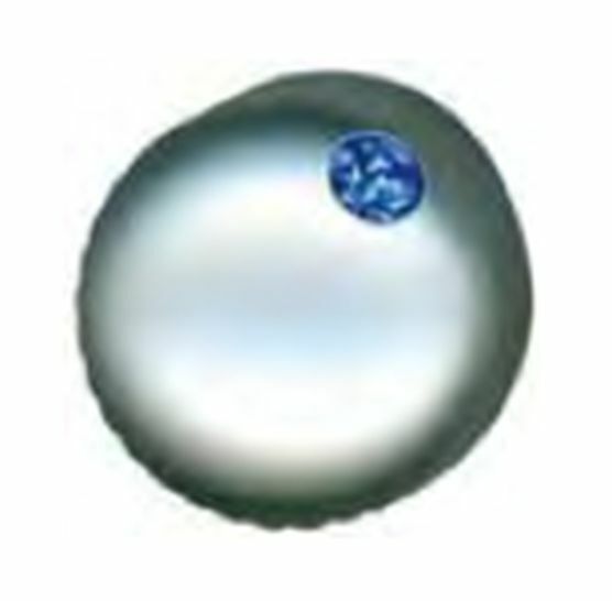 EAGLE - Strat Style Control Knobs, Chrome Dome Top w/ Blue Pearl Indicator