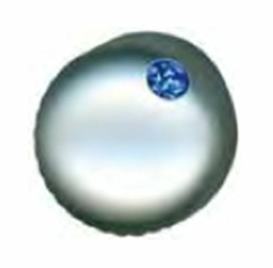 EAGLE - Strat Style Control Knobs, Chrome Dome Top w/ Blue Pearl Indicator