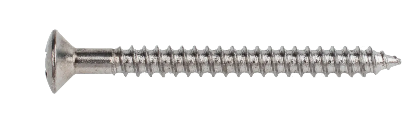 AMS Neck Plate Screw 1 3/4 Inch Chrome