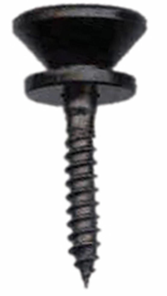 EAGLE - Black end pin with separate screw. Flat top, Guitar