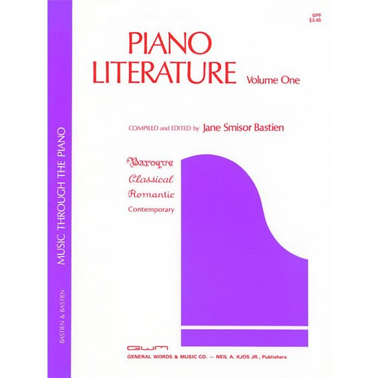 Piano Literature Vol 1 by Neil A. Kjos Music Company, 32 Pages