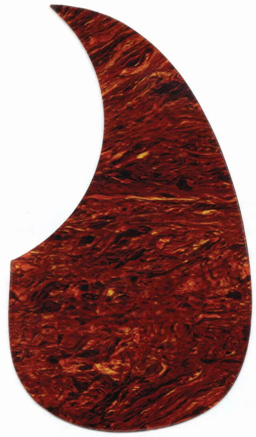 AMS Teardrop Style Scratchplate - Light Tortoiseshell Pickguard