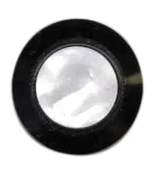 Eagle Control Knob Bell Style Black White Pearloid Top
