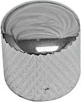 Dr Parts GPK824 Control Knob Dome Top Chrome Push Fit